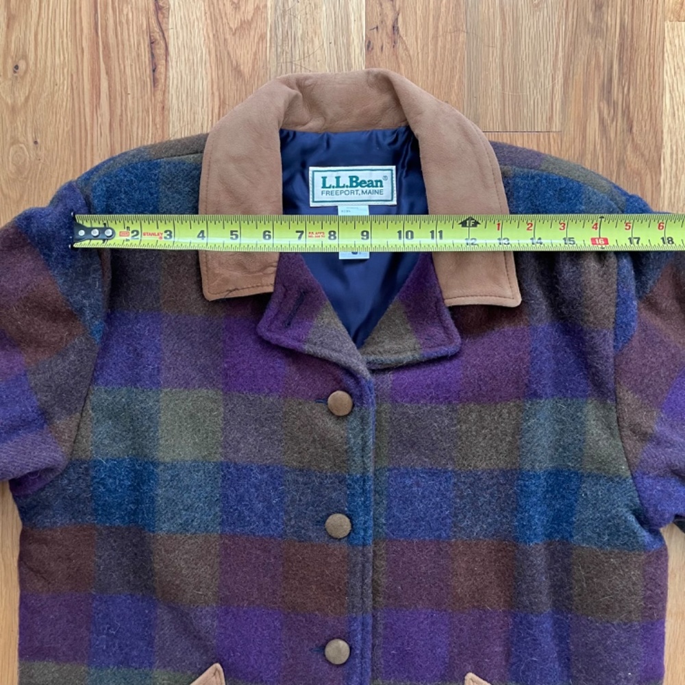 LL BEAN wool jacket - Picture 3 of 8